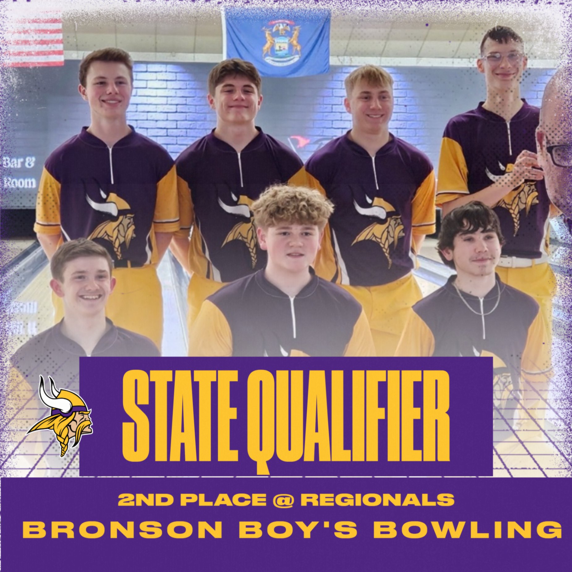 Bronson boys bowling team 2nd at Regional, heading to State Finals